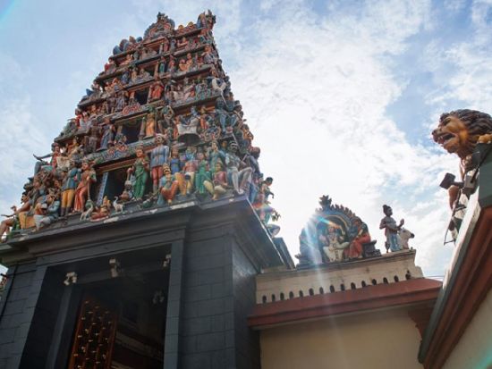 シンガポール半日観光ツアー  マーライオン＋国立蘭園＋アラブストリート＜午前／日本語＞