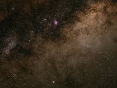 天の川と星雲