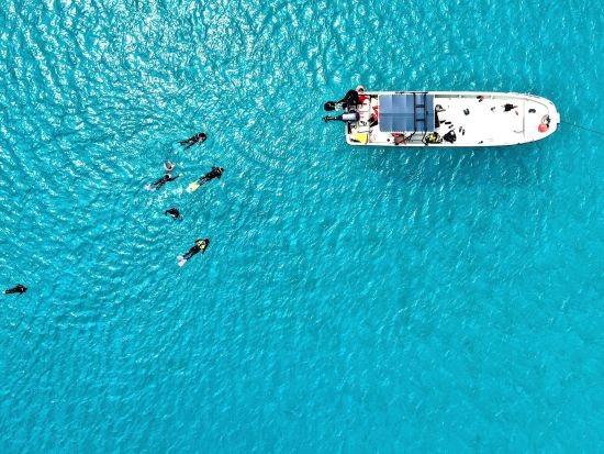 【貸切】ボートシュノーケリングツアー　当日のコンディションでベストな1～2ポイントをご案内＜1～10名／半日または1日／宮古島＞by すばる