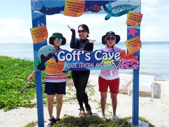 マナティウォッチング＆ゴフ島日帰り観光ツアー＜日本語または英語ガイド／ベリーズシティ発＞