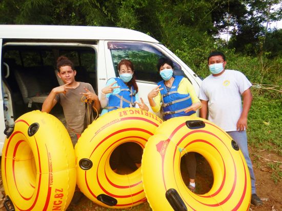 洞窟内をタイヤで川下り！ケーブチュービングツアー＜日本語または英語ガイド／ベリーズシティ発＞