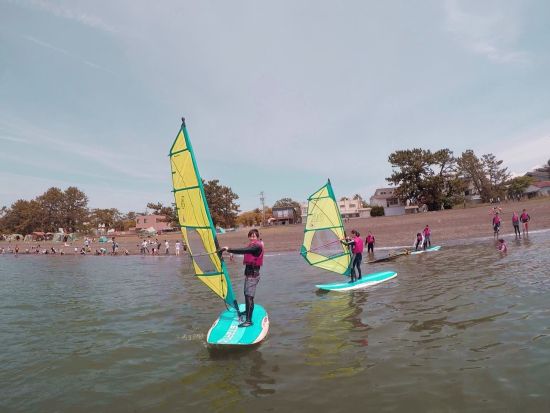 ウィンドサーフィンスクール　富士山をバックに三保の海でウィンドサーフィンを体験！＜半日または1日／清水＞by gosea's surf