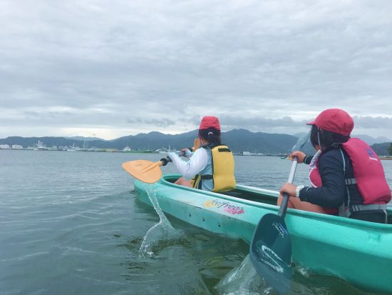 カヌースクール　富士山を臨む絶景の海でカヌーを体験！＜半日または1日／清水＞by gosea's surf