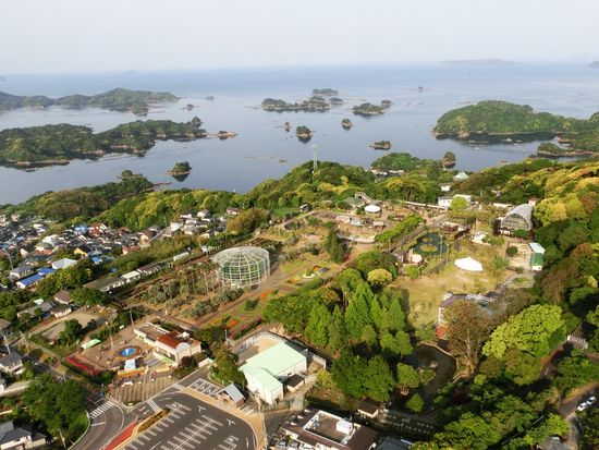 動植物園「森きらら」と九十九島