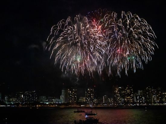 花火鑑賞セーリング　ホロカイ・カタマラン号 ＜金曜日限定／アウトリガー・リーフ発＞