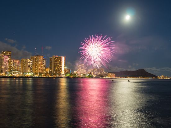 花火鑑賞セーリング　ホロカイ・カタマラン号 ＜金曜日限定／アウトリガー・リーフ発＞