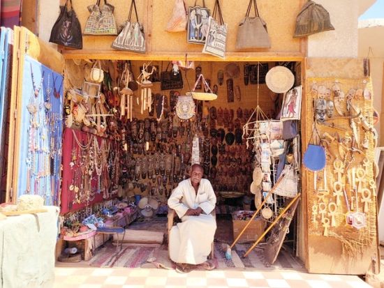 【プライベート】エジプトの青い村「ヌビア村」フォトジェニックな村の歴史と文化に触れる半日観光ツアー＜日本語または英語／チップ込／アスワン発＞