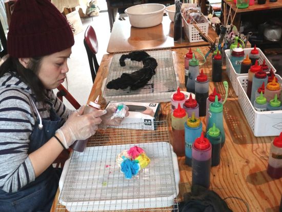 タイダイ染め体験　世界にひとつだけのオリジナルTシャツ作り＜午前・午後／みなかみ町＞