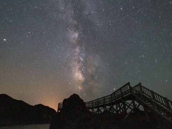 スターウォッチングツアー　「星空保護区」認定の星降る島で天体望遠鏡を使用した本格星空観察＜夜／送迎付き／伊豆諸島・神津島＞