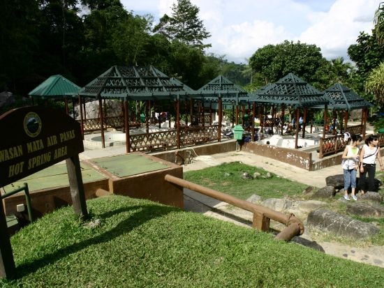 キナバル公園とポーリン温泉1日観光ツアー　キャノピーウォーク体験付き　時季によりラフレシア鑑賞可＜日本語ガイド／1日／マレー料理ランチ付き／コタキナバル発＞