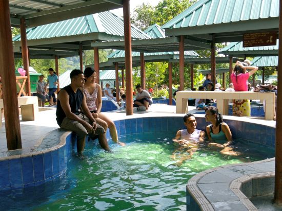 キナバル公園とポーリン温泉1日観光ツアー　キャノピーウォーク体験付き　時季によりラフレシア鑑賞可＜日本語ガイド／1日／マレー料理ランチ付き／コタキナバル発＞