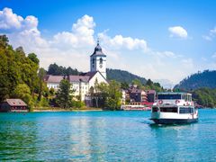 Austria_Salzburg_St. Gilgen_Wolfgangsee_Church of St. Wolfgang_shutterstock_202494760
