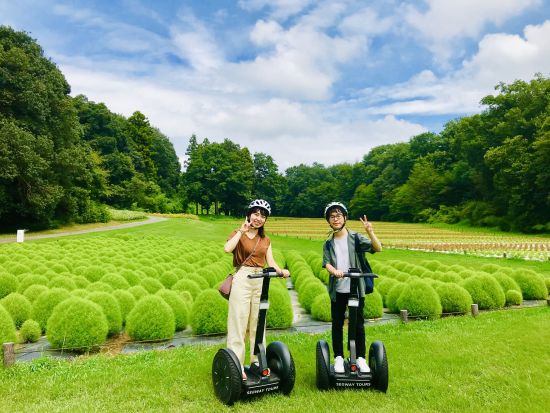 セグウェイツアー　国営武蔵丘陵森林公園の広大なフィールドを巡る！運転講習あり＜ツアー写真データ＆ティータイム付き／午前or午後／2時間半／埼玉＞