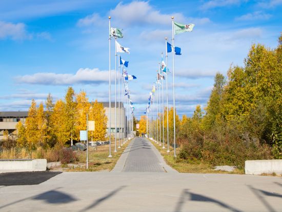 イエローナイフ　さくっと2時間 市内観光ツアー ＜8～4月／日本語または英語ガイド＞