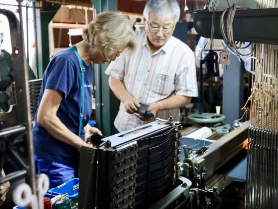 丹後ちりめんマイスターがご案内！丹後ちりめんの織物工房『夢奏殿』見学＜京丹後市＞