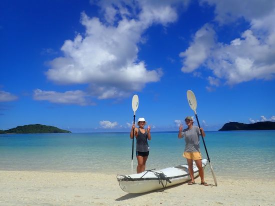 イダの浜シーカヤックツアー　1日1組限定！シュノーケリングも楽しめるプライベートツアー＜貸切／お弁当付／写真データ付／上原港または西表島内ホテル無料送迎＞
