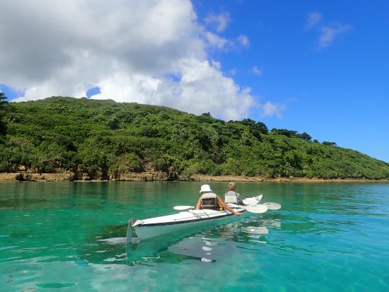 イダの浜シーカヤックツアー　1日1組限定！シュノーケリングも楽しめるプライベートツアー＜貸切／お弁当付／写真データ付／上原港または西表島内ホテル無料送迎＞