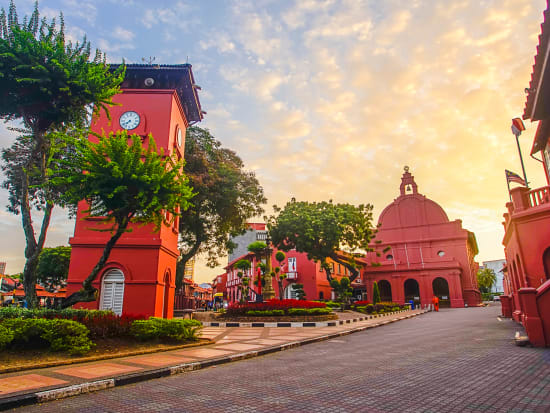Malaysia_Malacca_Christ Church_The Oriental Red Building_shutterstock_1016590621