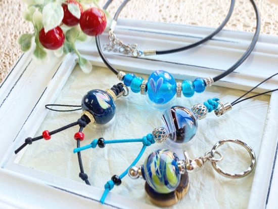 貸切工房でとんぼ玉作り体験　世界に一つだけのオリジナル作品で想い出を＜2.5時間／豊岡市＞by LAMP WORK TASUKU