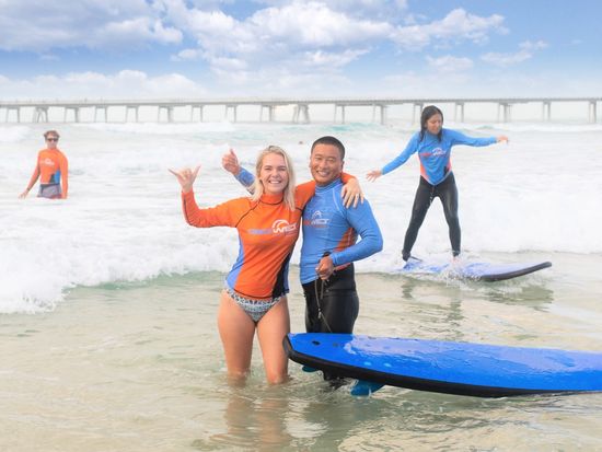 初心者向けサーフィンレッスン！フレンドリーなオージーのスクールで堂々デビューも＜午前 or 午後／英語／送迎あり／ゴールドコースト＞の写真5