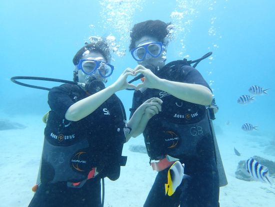 体験ダイビング＜日本語インストラクター／少人数制／1～2ダイブ＞by ジェントリーブルー