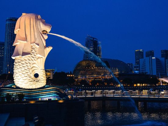 シンガポール市内ナイトツアー　オープントップバス乗車＋リバークルーズ　旧正月限定プランあり＜英語ガイド＞