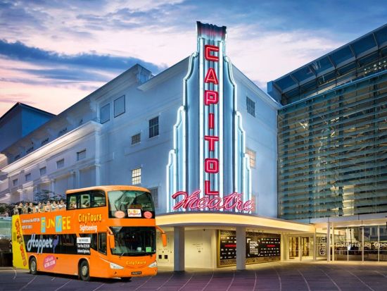 シンガポール市内ナイトツアー　オープントップバス乗車＋リバークルーズ　旧正月限定プランあり＜英語ガイド＞