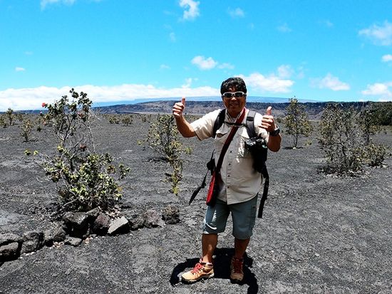 5カルデラに降り立つ