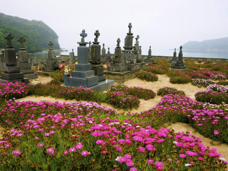 頭ヶ島カトリック墓地