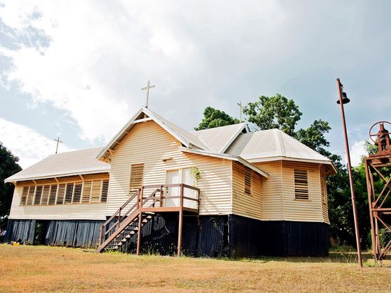 Tiwi-style Catholic Church