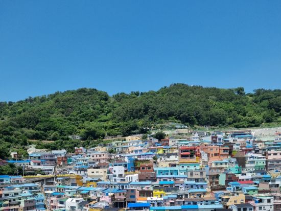 釜山市内観光ツアー　甘川文化村＋臨時首都記念館＋松島雲散策路＋釜山タワー＋ハヌル展望台＋チャガルチ市場＜日本語ガイド選択可／貸切プラン有＞