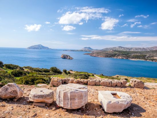 海岸ドライブとポセイドン神殿、スニオン岬半日観光ツアー＜午後／英語ガイド／アテネ発＞