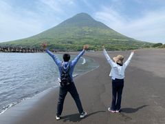 ④ゴールは川尻海岸