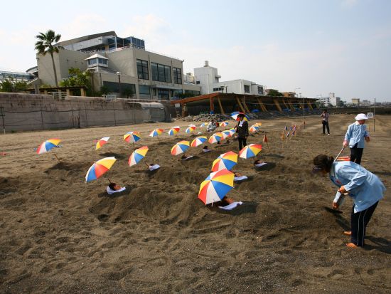 美肌こだわりの砂むし温泉  茶ぶし＋オクラスムージー付き ＜指宿市＞ by NPO法人 指宿観光&体験の会
