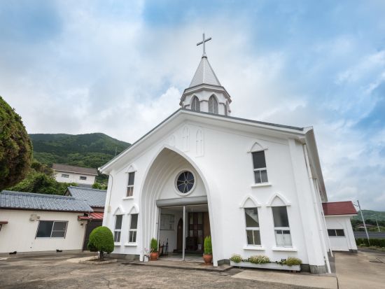 上五島貸切観光タクシー　教会巡り3時間コース　大曾教会＋冷水教会＋旧鯛ノ浦教会＋頭ヶ島天主堂＋青砂ヶ浦天主堂 ＜中通島・新上五島町＞ by 有川タクシー