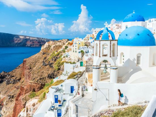 エーゲ海の島巡り　ミコノス島&サントリーニ島7日間＜4月～9月／6泊7日／朝食付／1名様から予約可／アテネ発＞