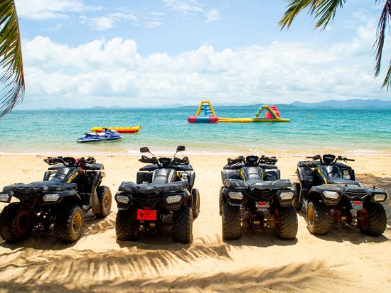 【アイランドホッピング】スピードボートでパンガー湾4島めぐり カヌー＋洞窟探検＋水上集落＋ビーチでバカンス＜ホテル送迎／貸切プラン有＞ ※前日夜まで予約可