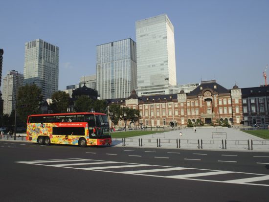東京レストランバス ランチコース【フレンチコース】お食事を楽しみながら東京観光 ＜東京駅発＞