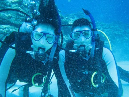 青の洞窟 体験ダイビング　少人数制でしっかりサポート！水中写真撮影＆無料プレゼント＜ビーチorボート／那覇市内ホテル無料送迎＞