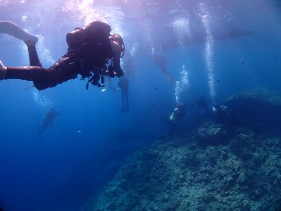 真栄田岬ファンダイビング　初級者の方にオススメ！青の洞窟や馬の背など絶景ポイントへご案内＜ボート／那覇市内ホテル無料送迎＞by オーシャンゲート