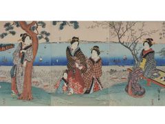 武州杉田の梅林