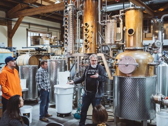 クラフトスピリッツ蒸留所ウォーキングツアー＜3時間／日本語ガイド＞