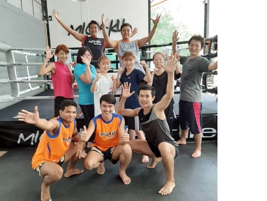 気軽に本場タイでのムエタイ体験　＜1セット90分／BTSプロンポン駅徒歩3分＞