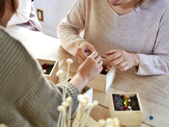 プリザーブドフラワー体験「茶和花」 宇治茶とお花で わび・さびを知る＜1時間／宇治市／JR宇治駅より徒歩5分＞by茶和花 京都宇治