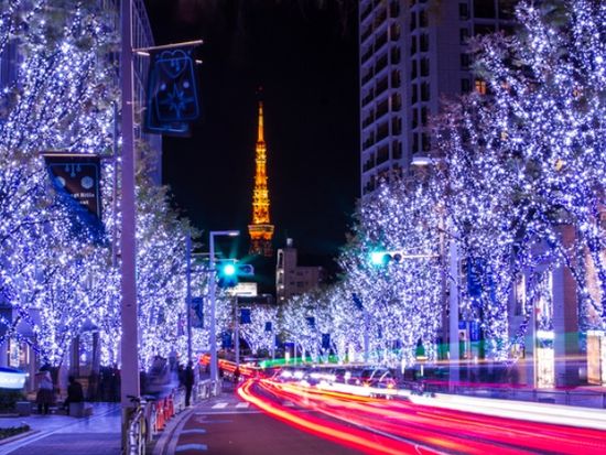 【3】けやき坂イルミ