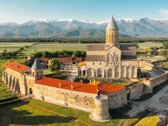 【プライベートツアー】2つの修道院を巡る カヘティ地方日帰りツアー＜車＋ガイド貸切／昼食付／トビリシ発＞