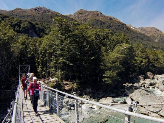  ルートバーン・トラック1日ハイキングツアー 世界遺産アスパイアリング国立公園を散策！＜日本語ガイド／クイーンズタウン発着＞