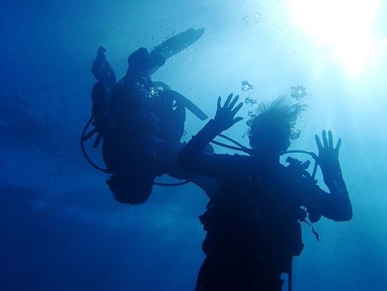 浮遊空間ならではの遊び方♪