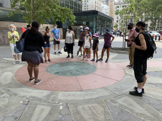 ニューヨークの奴隷制度＆秘密結社の地下鉄道　ウォーキングツアー ＜2.5時間／英語ガイド＞