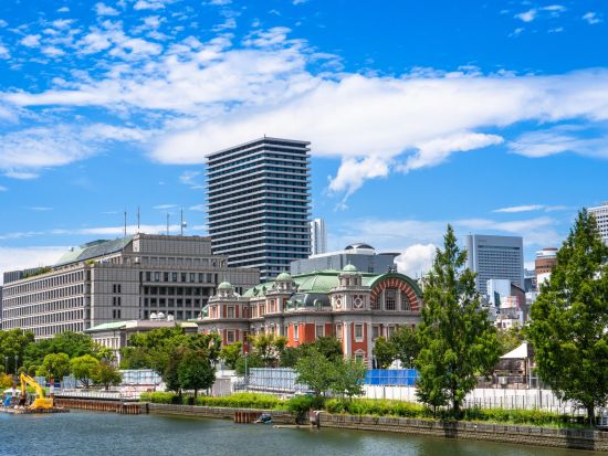 水上バス「アクアライナー」でリバークルーズ！天満橋、大阪城のトンネル等水の都大阪の名所、旧跡を川面から散策＜約40分／大阪城港・八軒家浜着場発＞by大阪水上バス